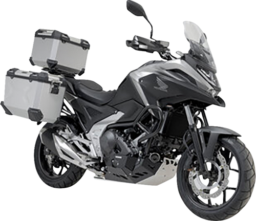 SW-MOTECH ADV.01.841.75000/S Adventure Luggage System - Silver Honda NC750 '20-'24