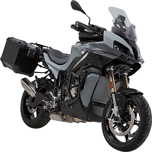SW-MOTECH KFT.07.954.70001/B TRAX ADV Aluminum Case System - Black BMW S 1000 XR '19-'24
