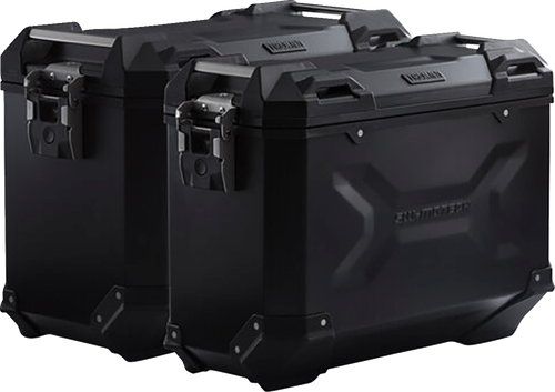 SW-MOTECH KFT.03.992.70000/B TRAX ADV Aluminum Case System - Black Husqvarna Norden 901 '22-24