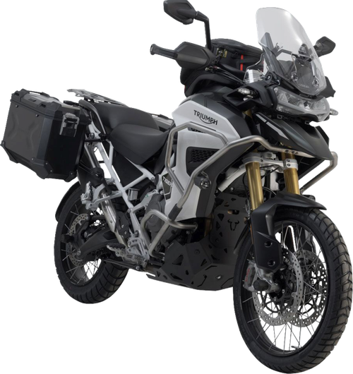 SW-MOTECH KFT.11.905.70102/B TRAX ADV Aluminum Case System - Black Triumph Tiger Explorer 1200 '22-'25