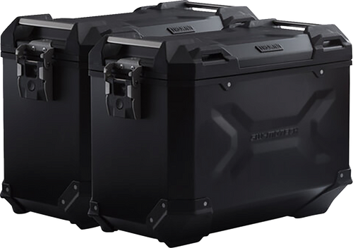 SW-MOTECH KFT.22.140.70100/B TRAX ADV Aluminum Case System - Black Ducati Multistrada 1200 '10-'14