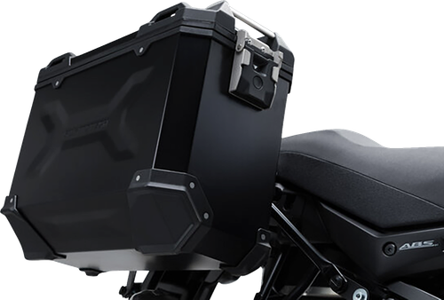 SW-MOTECH KFT.05.876.70101/B TRAX ADV Aluminum Case System - Black Suzuki V-Strom 650 '16-'24