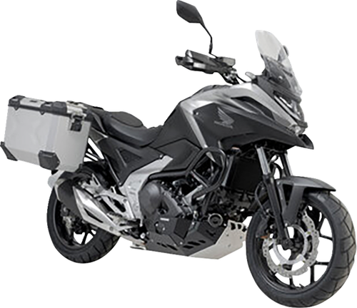 SW-MOTECH KFT.05.440.70001/S TRAX ADV Aluminum Case System - Silver Suzuki V-Strom 1000 '14-'19