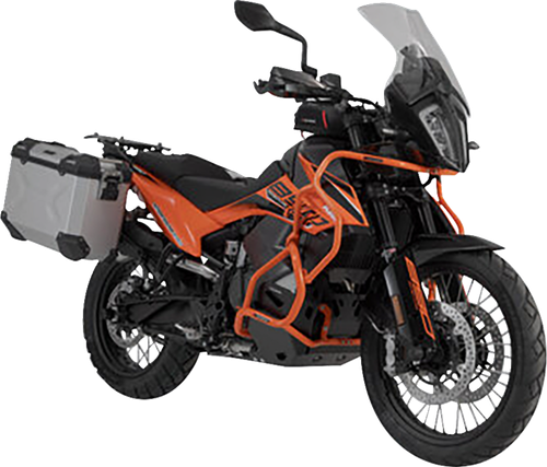 SW-MOTECH KFT.04.521.70001/S TRAX ADV Aluminum Case System - Silver KTM Adventure 790/890/SMT 890 '19-'24