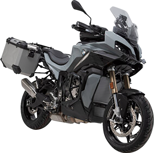 SW-MOTECH KFT.07.954.70101/S TRAX ADV Aluminum Case System - Silver BMW S 1000 XR '19-'24