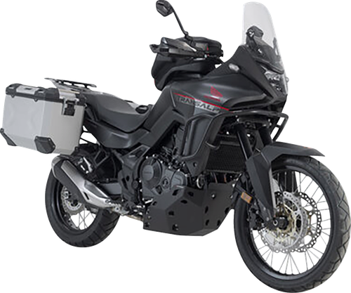 SW-MOTECH KFT.01.070.70100/S TRAX ADV Aluminum Case System - Silver Honda XL750R Transalp '24