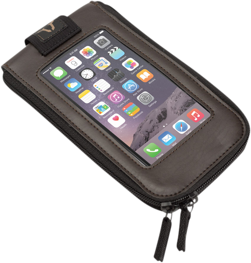 SW-MOTECH BC.TRS.11.667.50000 Legend Gear Tank Strap System - with LA3 Smartphone Bag Triumph