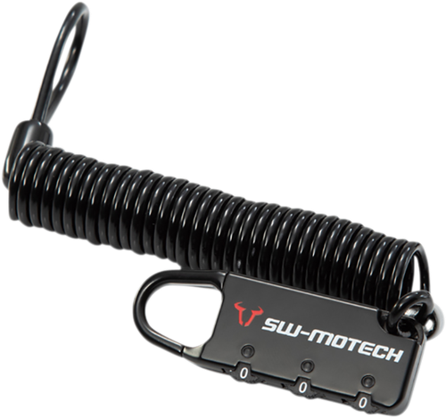 SW-MOTECH BC.LOC.00.002.10100B Motorcycle Luggage Cable Lock - with Cable