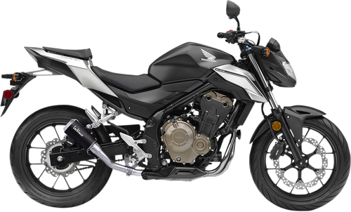 LEOVINCE 15208BU LV-10 Black Edition Slip-On Muffler