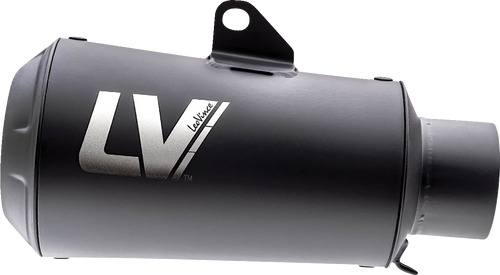 LEOVINCE 9746FBU Universal LV-10 Full Black Slip-On Muffler