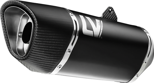 LEOVINCE 15600BU LV-14 R Black Edition Slip-On Muffler - Honda CB 750 Hornet