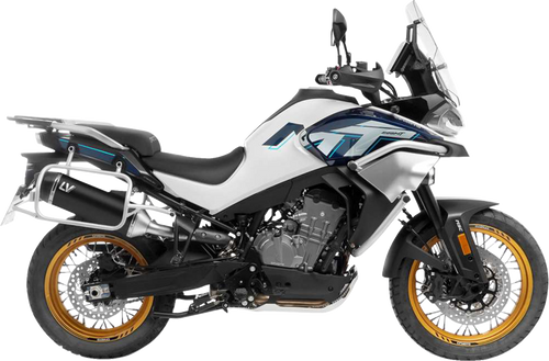 LEOVINCE 15618BU LV-14 Slip-On Muffler - Black KTM/CF MOTO 790/800/890/901