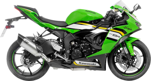 LEOVINCE 15625U LV-14 R Slip-On Muffler - Stainless Steel Kawasaki ZX-6R