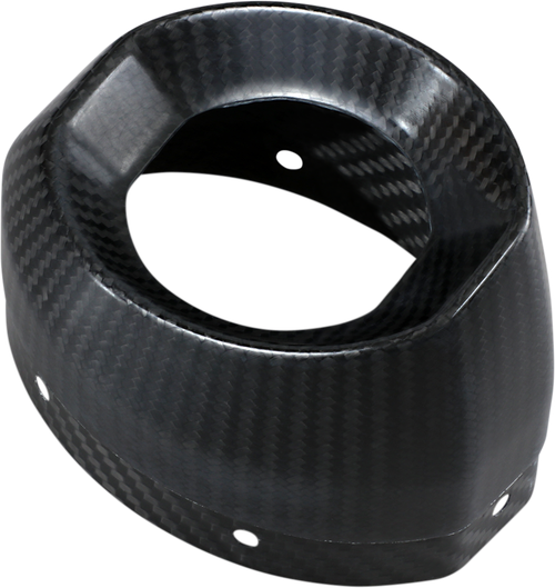 LEOVINCE 308420701R End Cap - Carbon Fiber Right-Side Factory