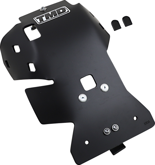 T.M. DESIGNWORKS KTMC-252-BK Full-Coverage Skid Plate - Black Husaberg | Husqvarna | KTM