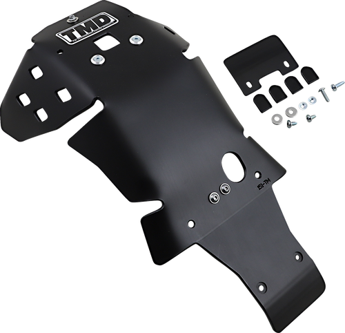 T.M. DESIGNWORKS KHLG-352-BK Full-Coverage Skid Plates with Linkage Protection - Gas Gas | Husqvarna | KTM