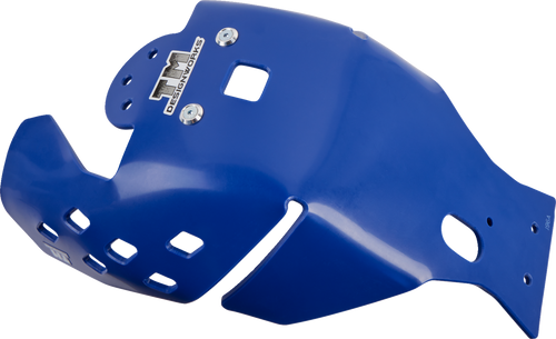 T.M. DESIGNWORKS YAMC-475-BU Full-Coverage Skid Plate - Blue Yamaha