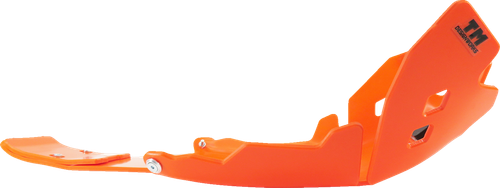 T.M. DESIGNWORKS KHLG-258-OR Full-Coverage Skid Plates with Linkage Protection - Orange Gas Gas | Husqvarna | KTM