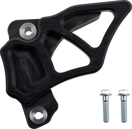 T.M. DESIGNWORKS YCC-YZR-BK ATV Integrated Case Saver/Sprocket Cover - Black Yamaha