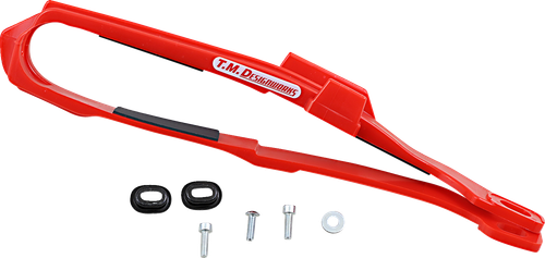 T.M. DESIGNWORKS DCS-H25-RD Chain Slider - Red Honda