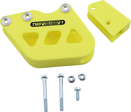 T.M. DESIGNWORKS RCG-SMX-YL Chain Guide - Yellow Suzuki
