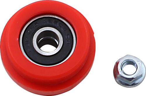 T.M. DESIGNWORKS PLR-570-RD Chain Roller - Red Honda