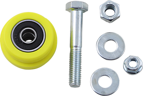 T.M. DESIGNWORKS PLR-215-YL Chain Roller - Yellow Suzuki