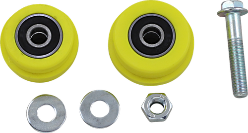 T.M. DESIGNWORKS ZDK-RMZ-YL Chain Roller - Yellow Suzuki
