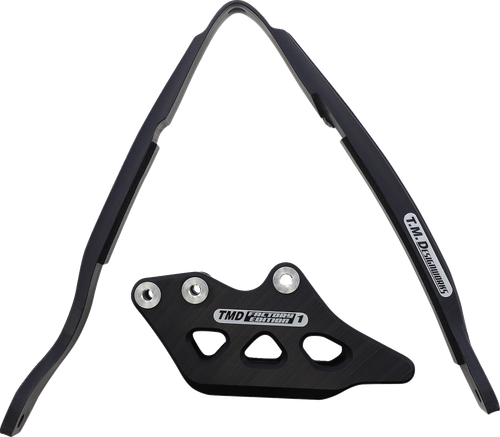 T.M. DESIGNWORKS YCP-K09-BK Chain Guide and Slider Kit - Yamaha Black