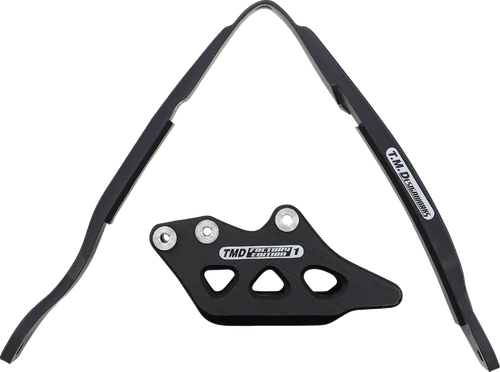 T.M. DESIGNWORKS YCP-K18-BK Chain Guide and Slider Kit - Black Yamaha