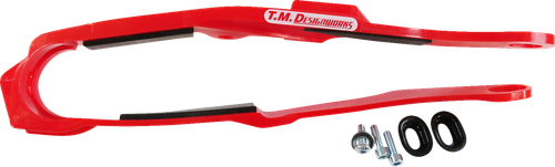 T.M. DESIGNWORKS DCS-H35-RD Chain Slider - Red Honda