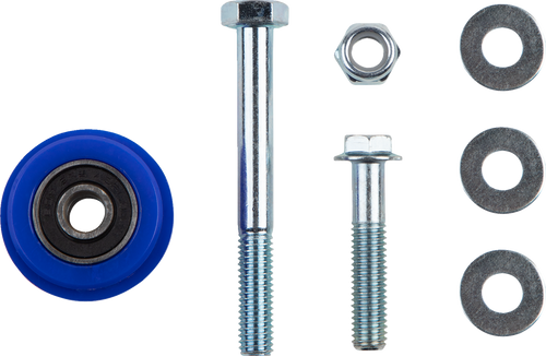 T.M. DESIGNWORKS PLR-211-BU Powerlip Chain Rollers - Blue Honda/Polaris/Yamaha