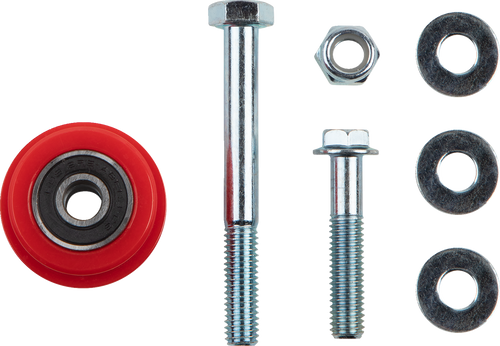 T.M. DESIGNWORKS PLR-211-RD Powerlip Chain Rollers - Red Honda/Polaris/Yamaha