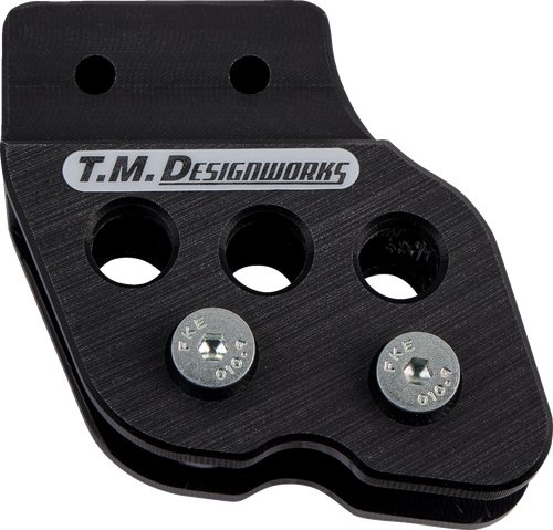 T.M. DESIGNWORKS RCG-002-BK Chain Guide - Black Honda/Kawasaki/Suzuki/Yamaha