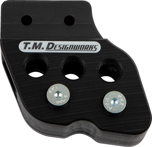 T.M. DESIGNWORKS RCG-007-BK Chain Guide - Black Honda/Yamaha/Kawasaki/Suzuki