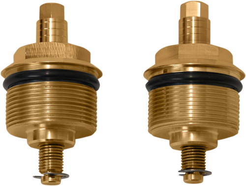 SPEED MERCHANT SM39A-3 Fork Preload Adjusters - 39 mm Gold Finish