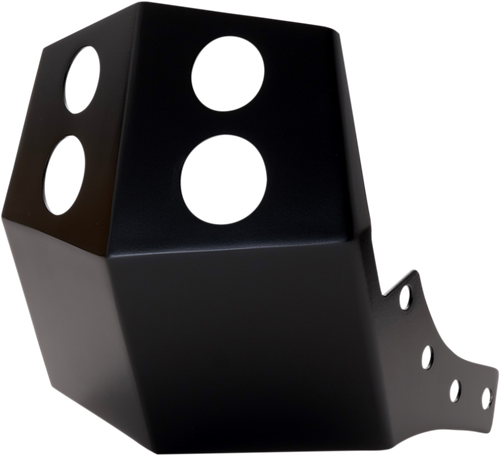 SPEED MERCHANT SM-STSPBLK Skid Plate - Black Softail
