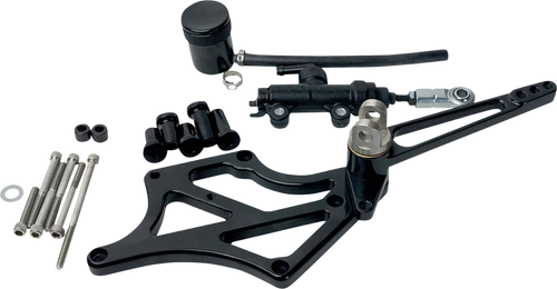 SPEED MERCHANT SM-M8FLMIDWOPBK Mid Controls - without Pegs Black FL '17-'23