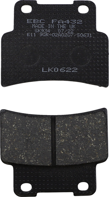EBC FA432 Organic Base "FA" Brake Pads