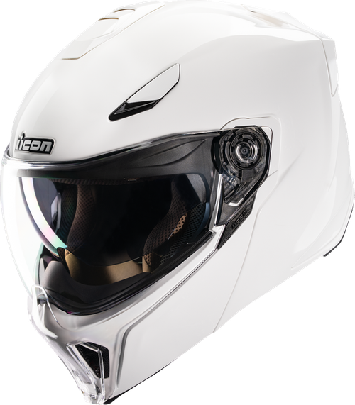 ICON 0100-2822 Threshold™ Solid Modular Helmet - Solid Gloss White XL