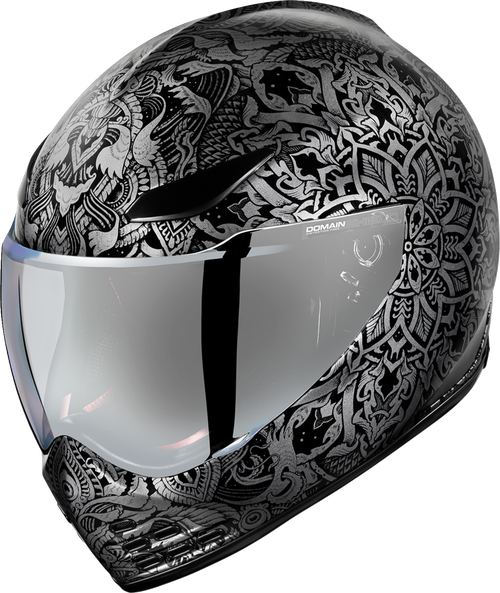 ICON 0101-14960 Domain™ Gravitas Helmet - Gravitas Black Medium