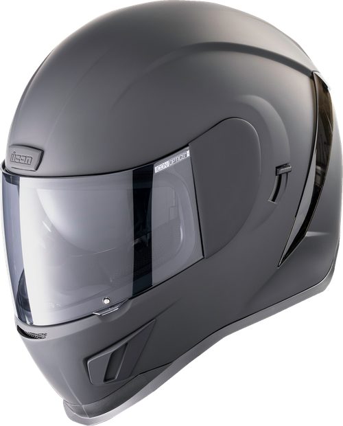 ICON 0101-15453 Airform™ Dark Helmet - Dark Rubatone XL