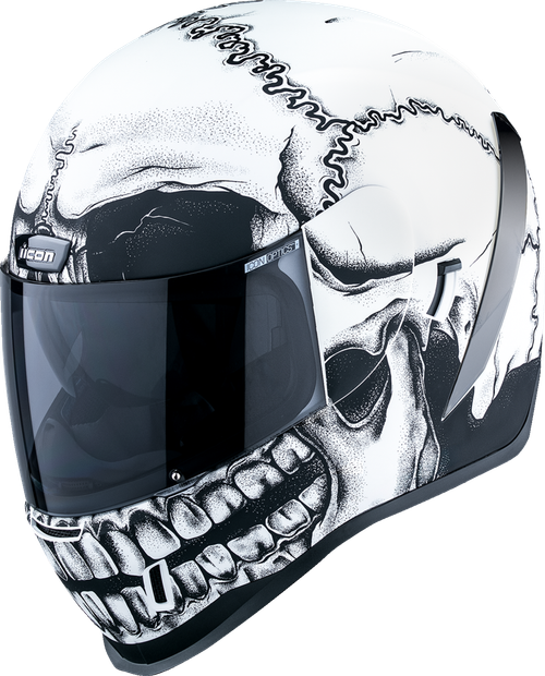 ICON 0101-18610 Airform™ Crestfallen MIPS® Helmet - MIPS® Crestfallen White Small