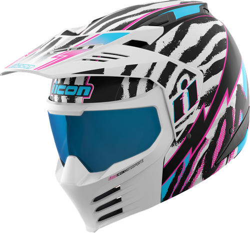 ICON 0104-3343 Elsinore™ Rad Dawn Helmet - Rad Dawn White 2XL