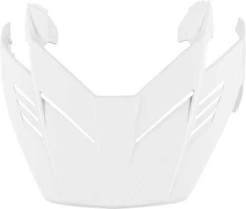 ICON 0132-1793 Elsinore™ Helmet Peak — Monotype/Solid - Monotype White M-L
