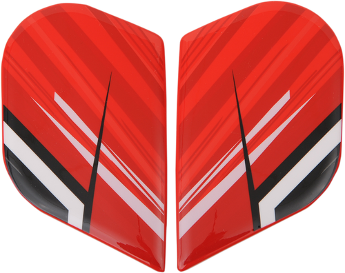 ICON 0133-1022 Alliance™ Helmet Side Plates — Overlord™ - Overlord Red