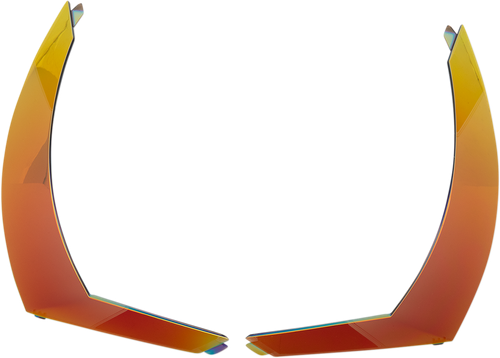 ICON 0133-1207 Airform™ Helmet Rear Spoiler - RST Red