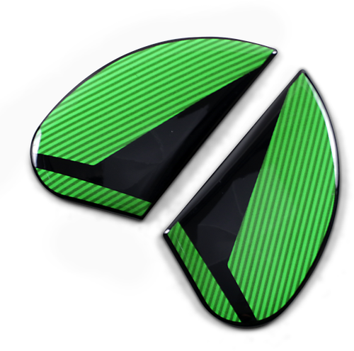 ICON 0133-1217 Airform™ Helmet Side Plates — Conflux - Conflux Green