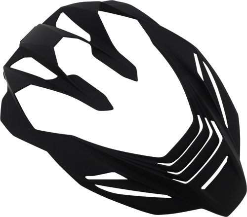ICON 0133-1285 Airflite™ Helmet Airfoil SB - Rubatone Black