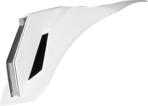 ICON 0133-1377 Airform™ Helmet Speedfin - White/Silver